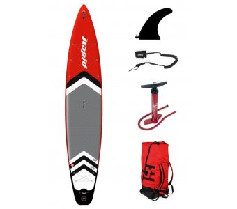 Надувная Sup доска 2021 Isup Rapid Gt Red 12'6" X 28" X 6" без весла